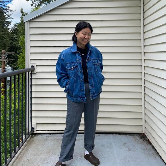 Oversized Denim Jacket - Picture 4 of 4